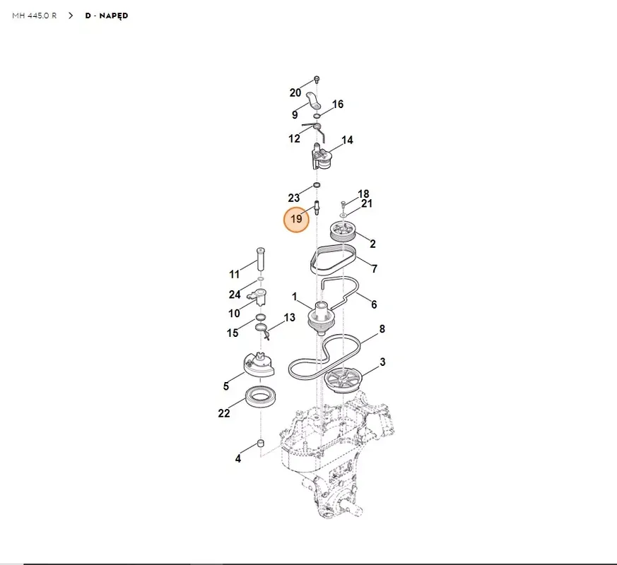 STIHL Glebogryzarka MH445.0 Śruba 6241 716 0405 - Bezpośrednio od producenta